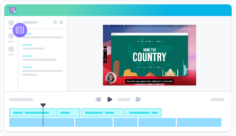 Auto-generated subtitles (Closed Captions)m