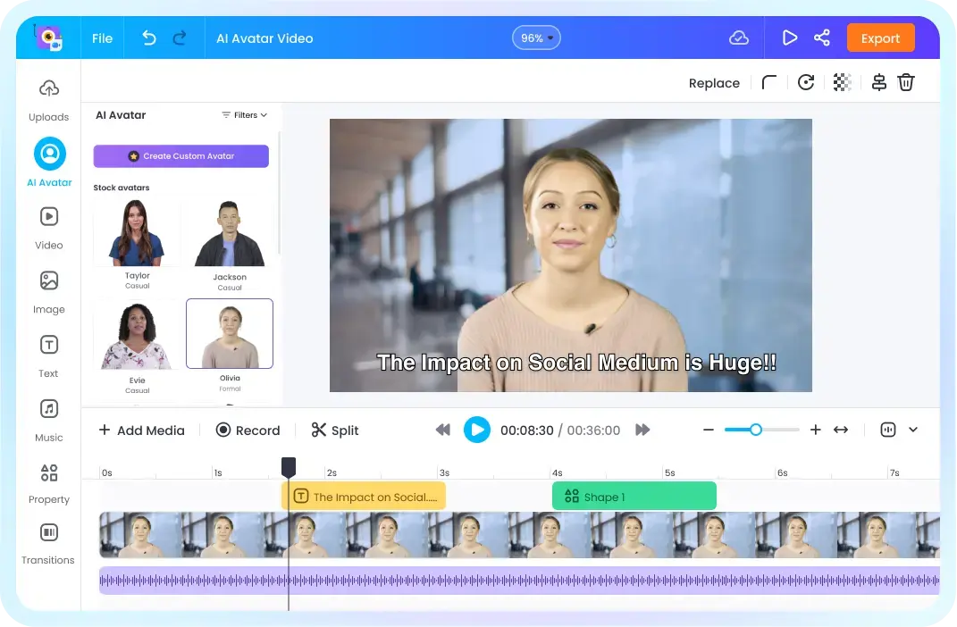 AI Avatar Video Generator