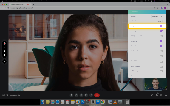 screen recorder for google meet with audio