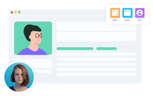 make a good video presentation Create video presentation with screen and webcam