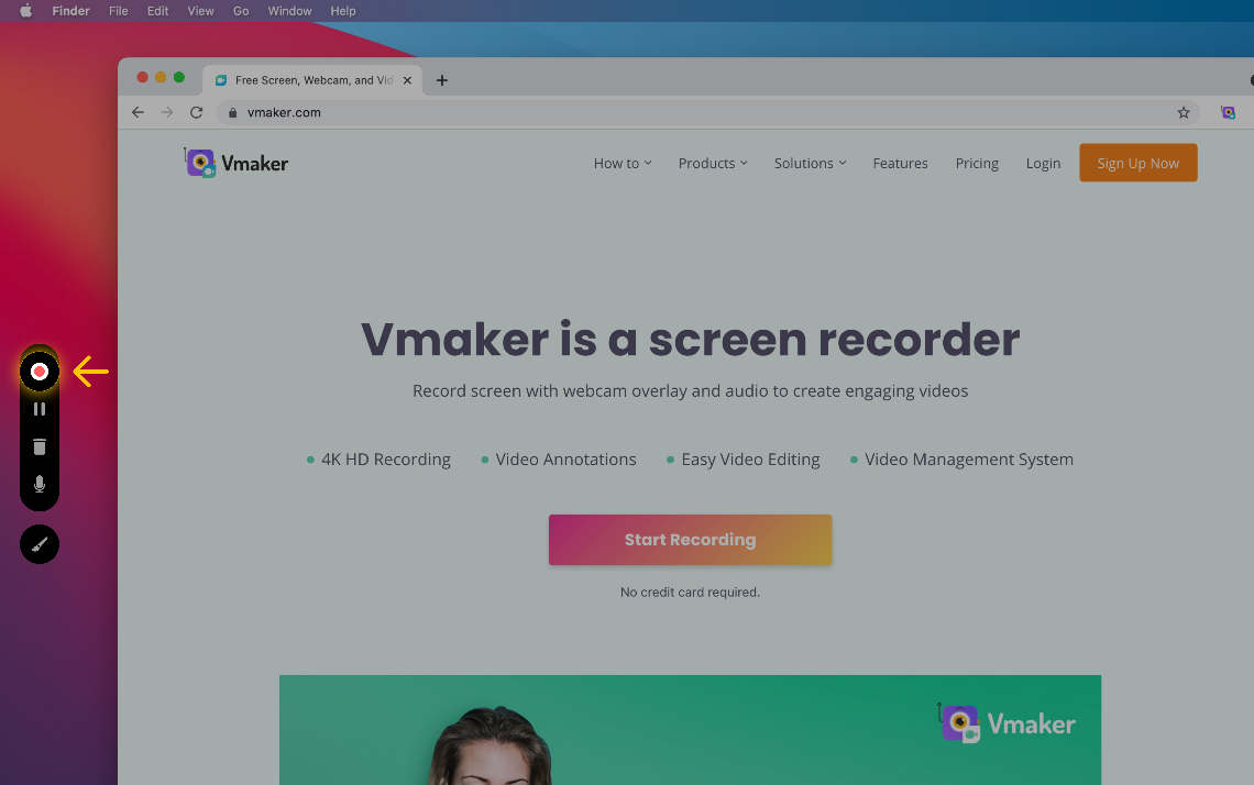 how to stop the screen recording