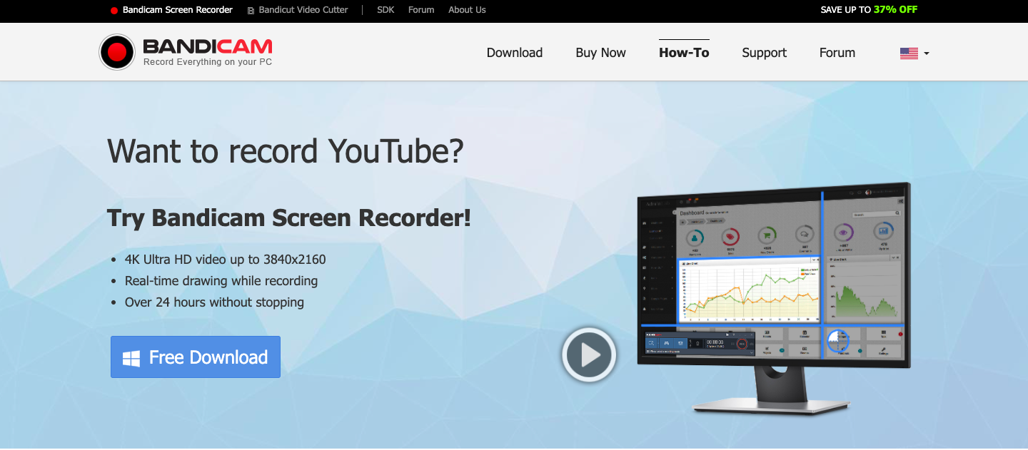 Bandicam YouTube Screen Recorder 