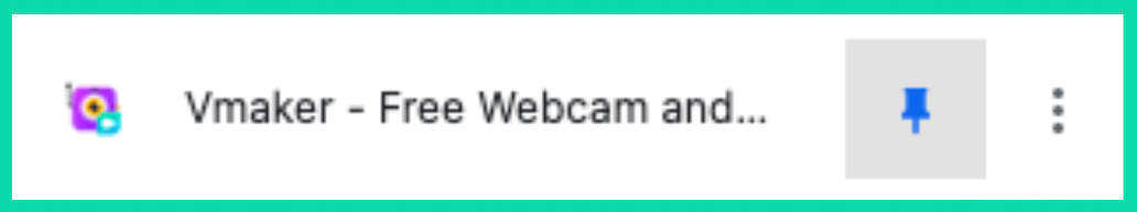 Add vmaker chrome extension to your chrome browser