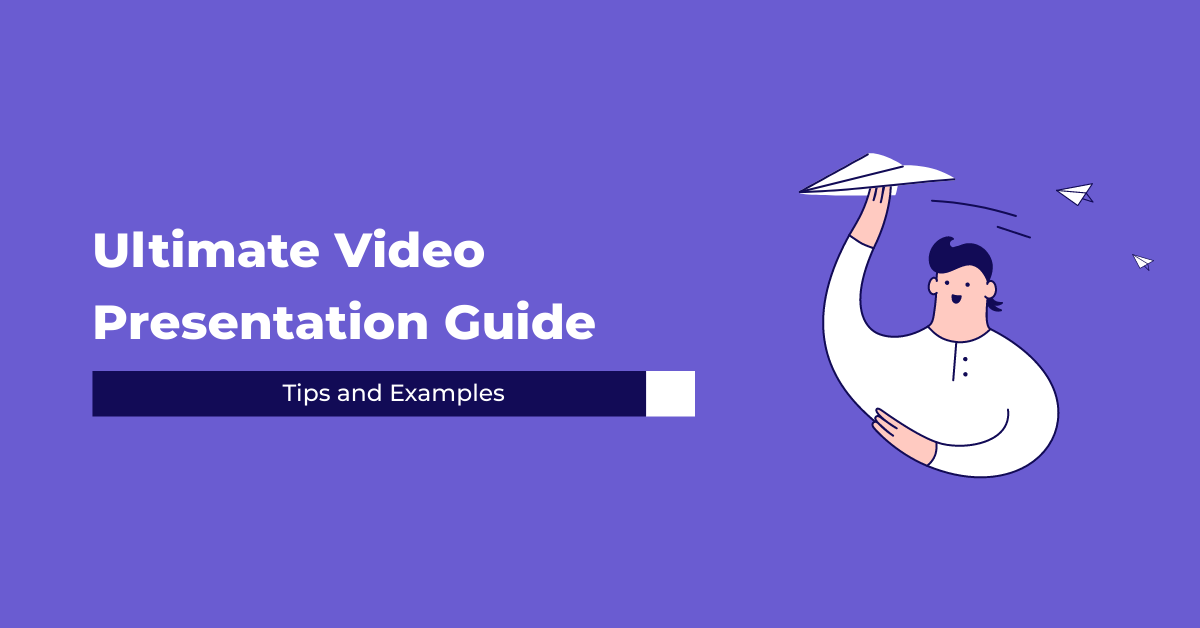 how to present a video presentation