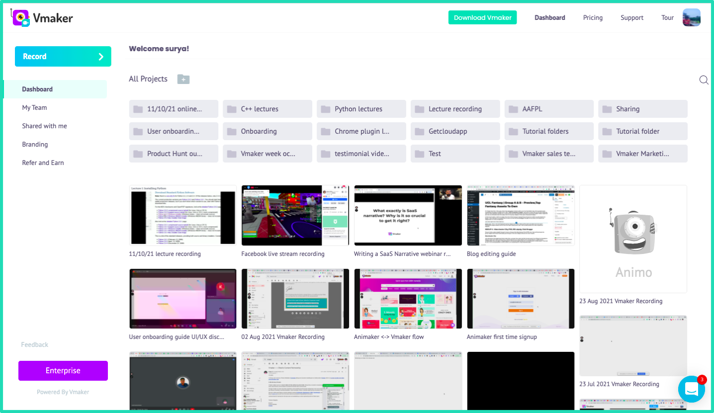 How to Record Online Video Lectures ~ step four ~ Organize and collaborate using your lecture recordings