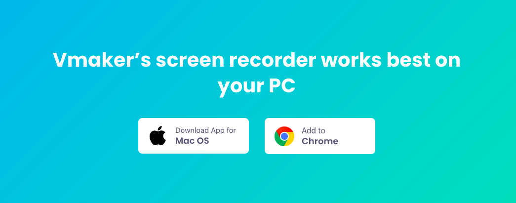 Vmaker screen recorder for recording Zoom 