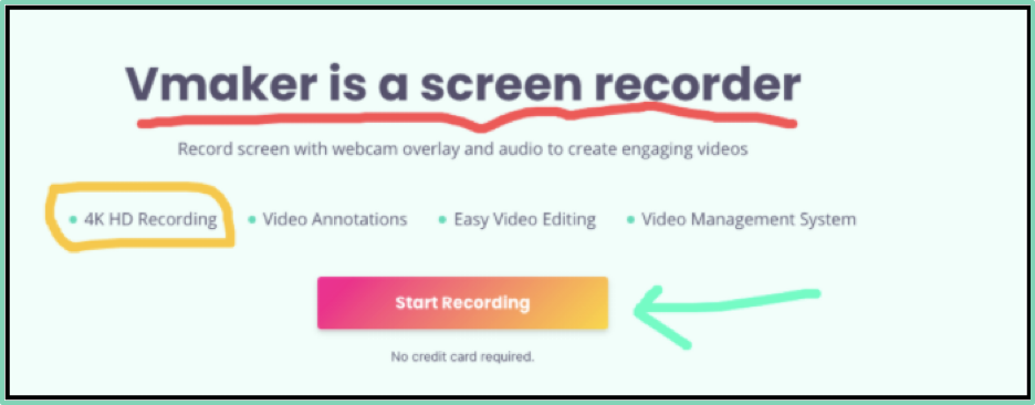 How to Screen Record on Mac with Audio ~ Step 7: Use screen annotations