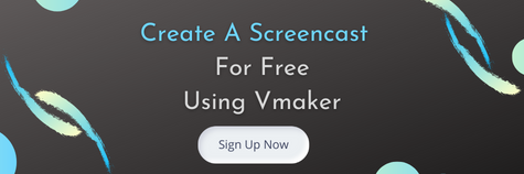 Screencast software vmaker banner