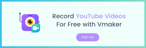 How to write a youtube video script: Vmaker banner