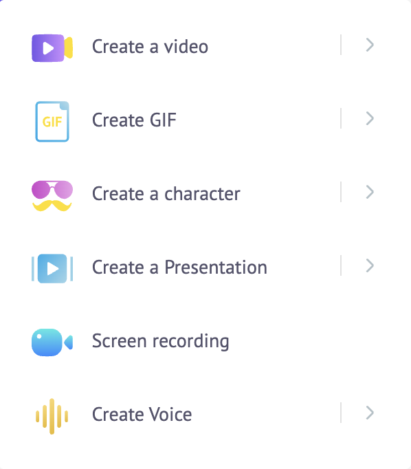 How to Voiceover google slides: Animaker Voice option