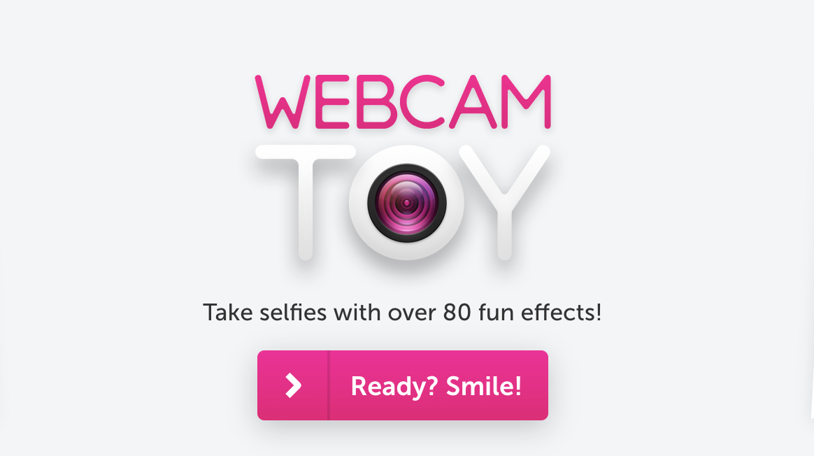 Webcam Toy - Take photos online with over 80 fun effects