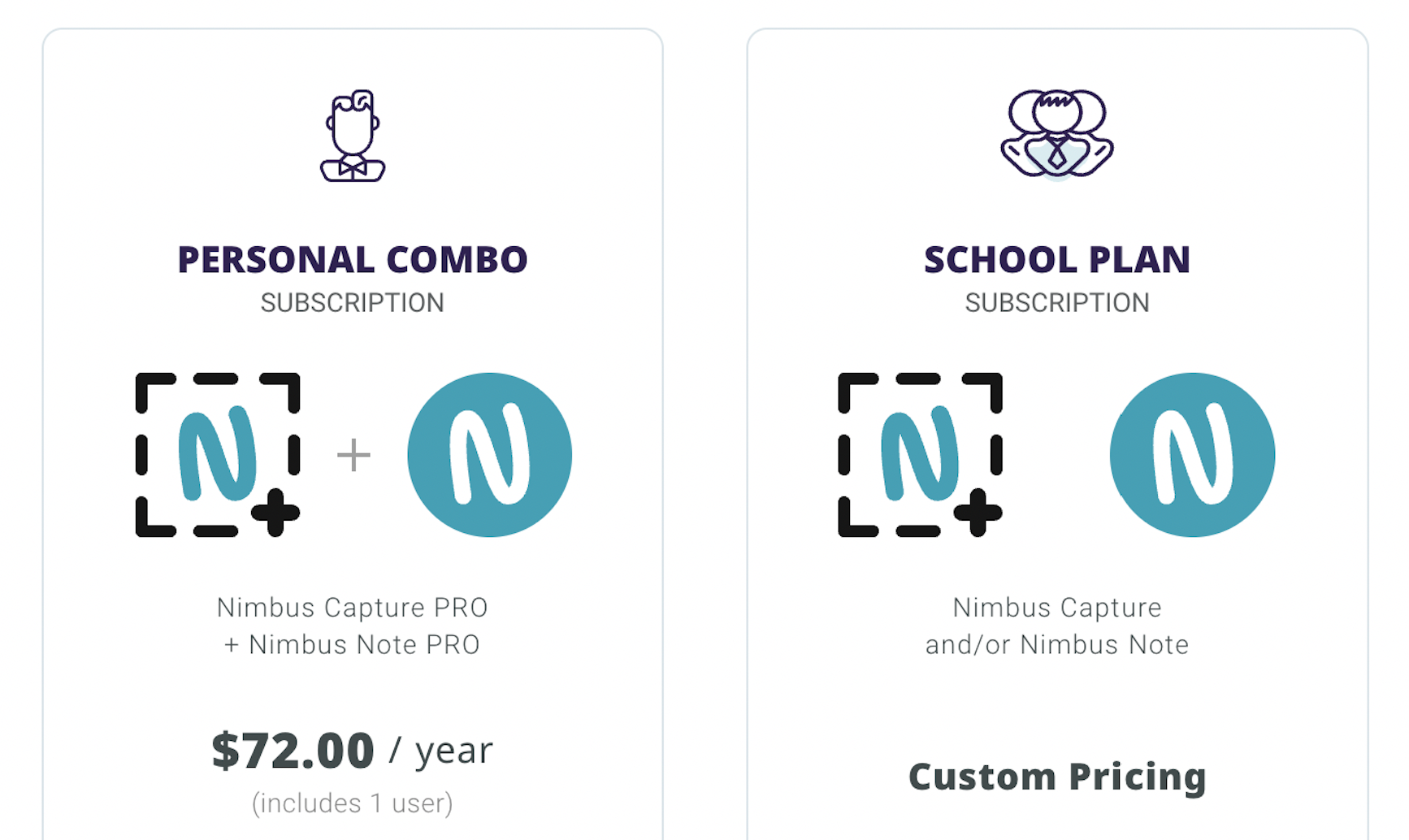 Nimbus pricing