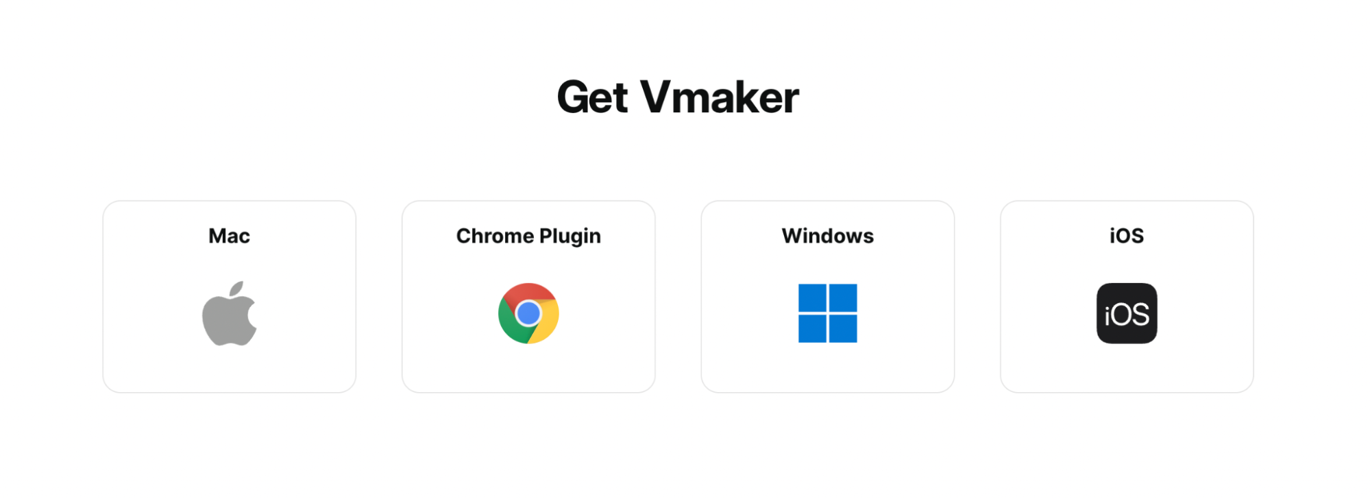 get vmaker screen and webcam recorder