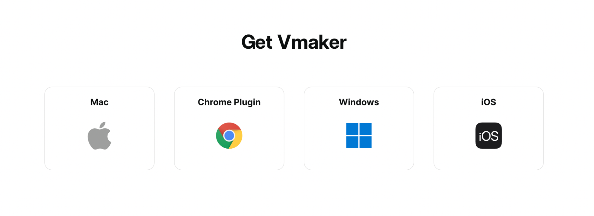 get vmaker's training video recorder