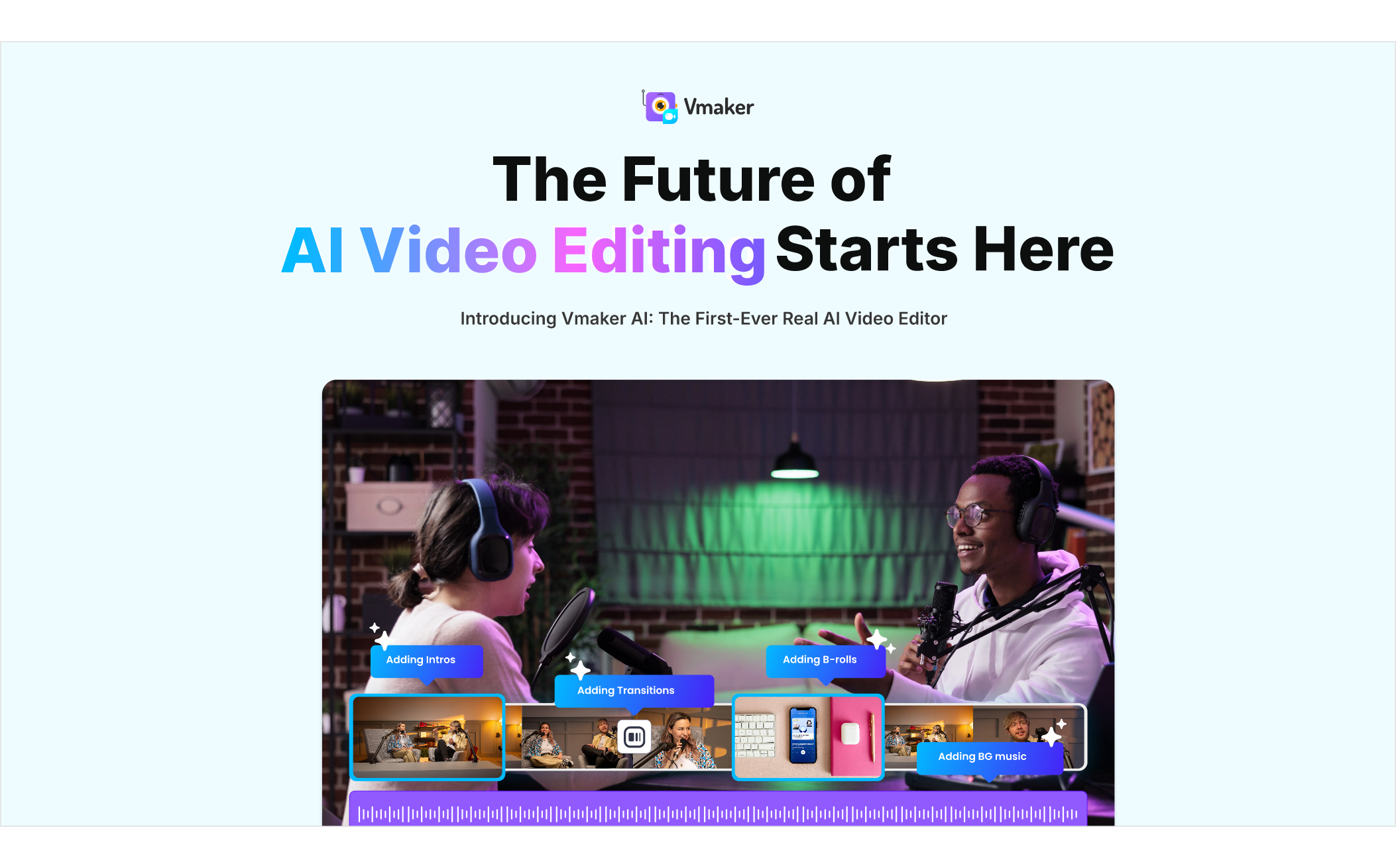 ai video editing software