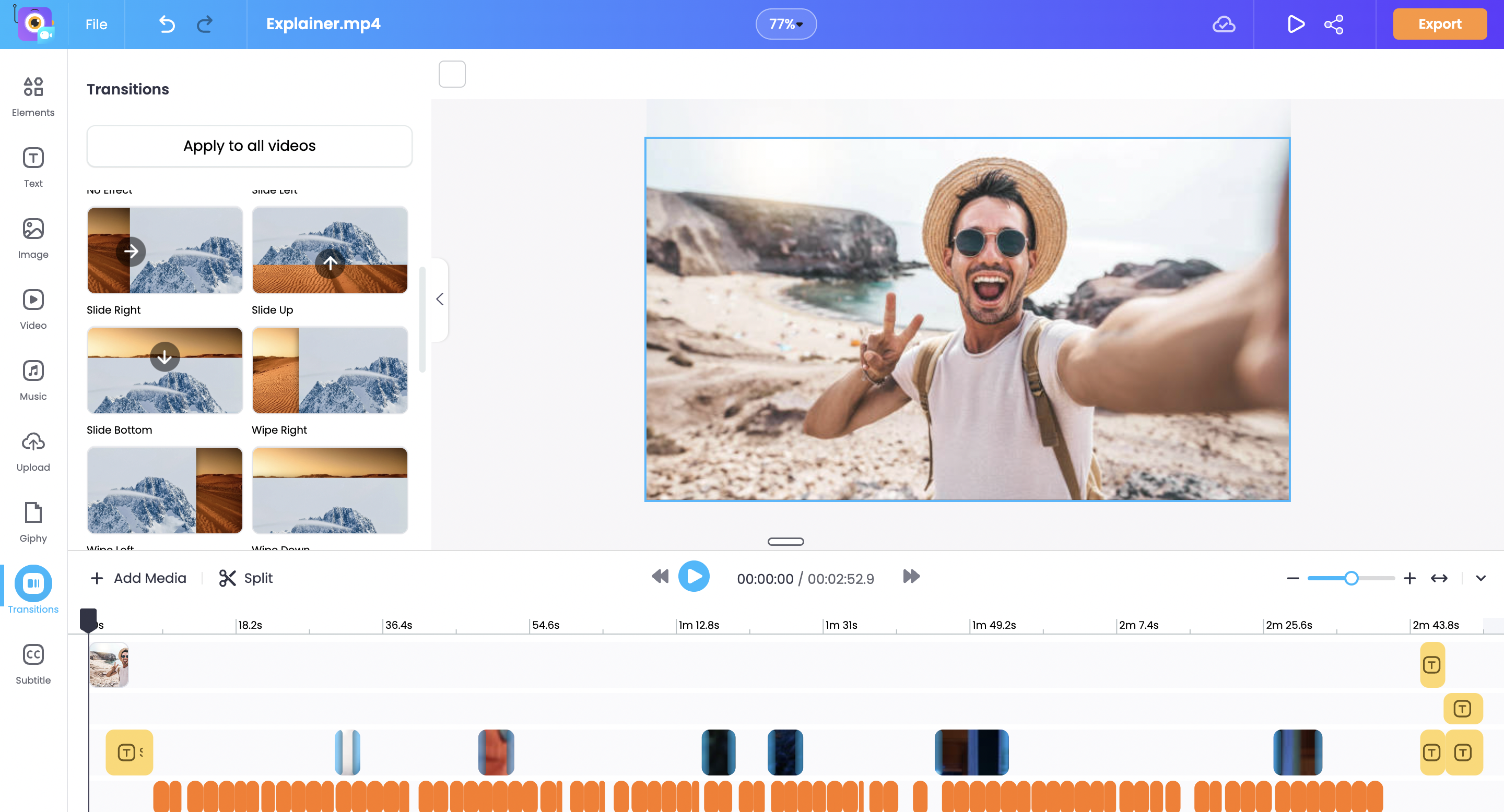 Vmaker ai video editor