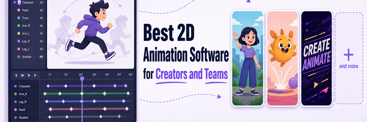 Best 2d animation software
