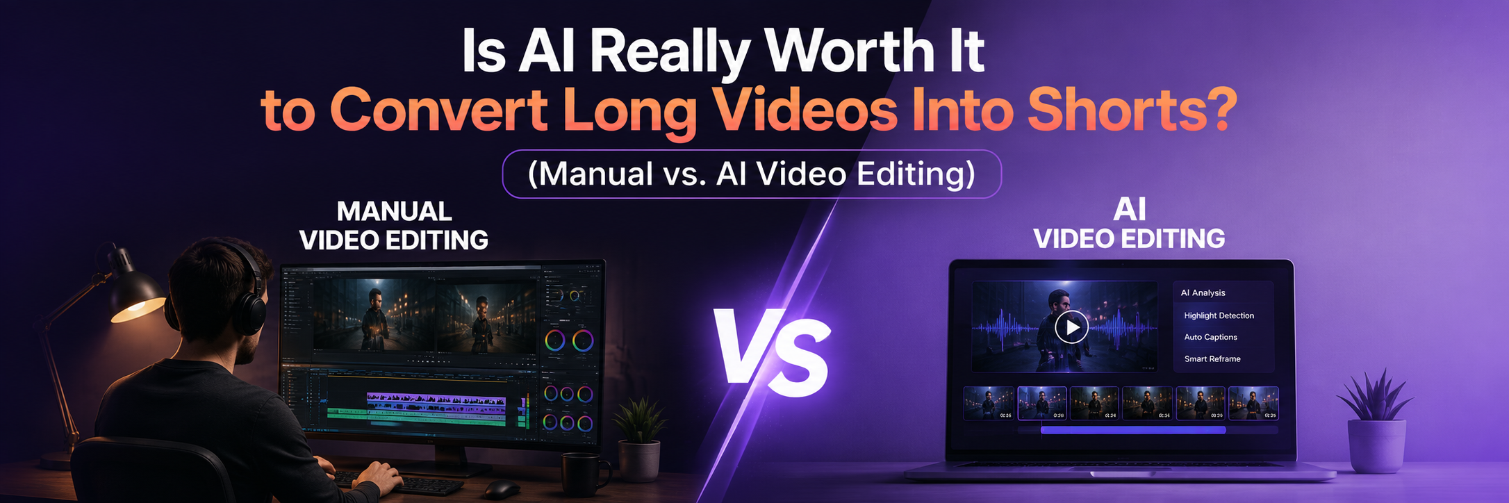 Is AI Really Worth It to Convert Long Videos Into Shorts