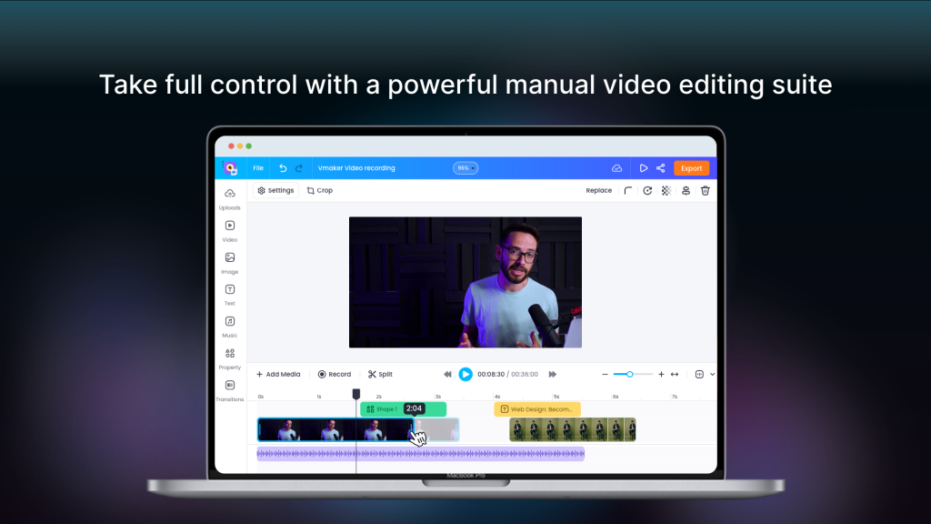 vmaker-ai-video-editor