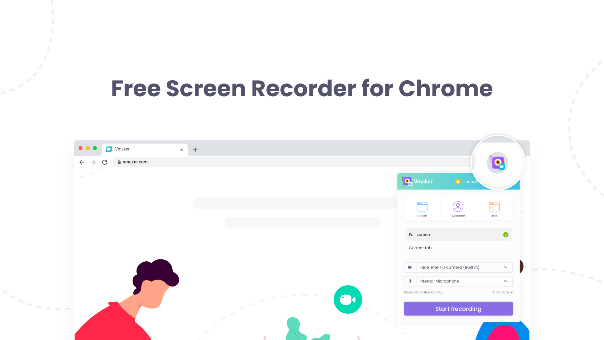 Recorder extension screen Screen Recorder